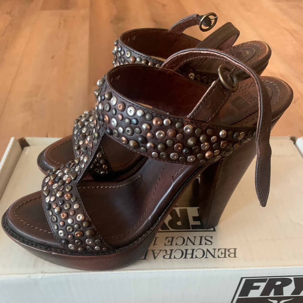 Frye Studded Heels